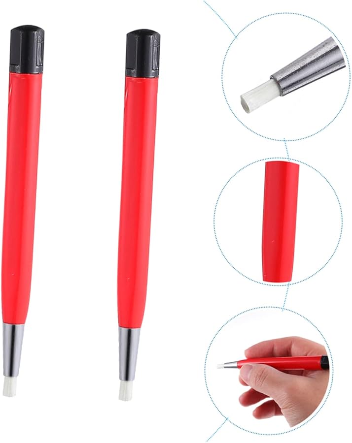 Tehaux Scratch Cleaning Pen 2 Pack Watch Jewelry Brush With Soft Nylon Bristles - Image 4